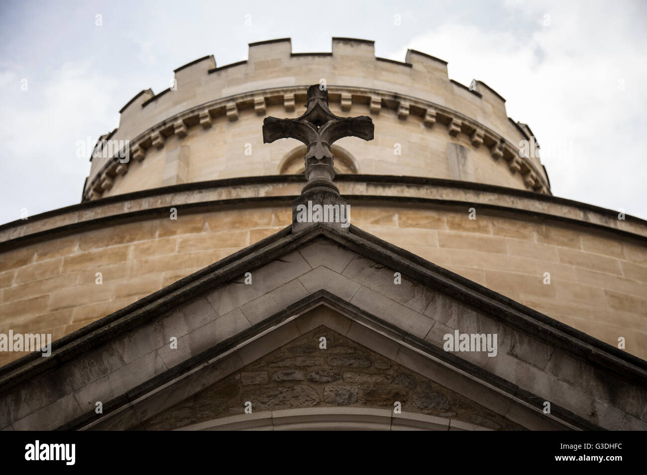 Kirche in London äußere detail Stockfoto