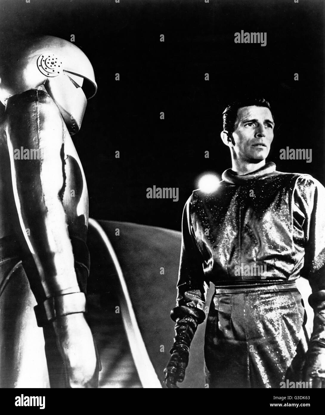 Der Tag die Erde Stand Still, auch bekannt als: Der Tag, Dem Die Erde Stillstandes, USA 1951, Regie: Robert Wise, Monia: Schloss Martin, Michael Rennie Stockfoto
