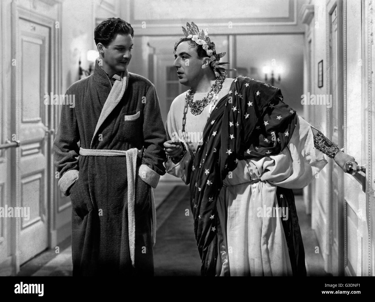 The Ghost Goes West, aka: Gespenst Auf Reisen, auch bekannt als: Ein Gespenst Geht Nach Amerika, Großbritannien 1935, Regie: René Clair, Monia: Robert Donat ("Links") Stockfoto