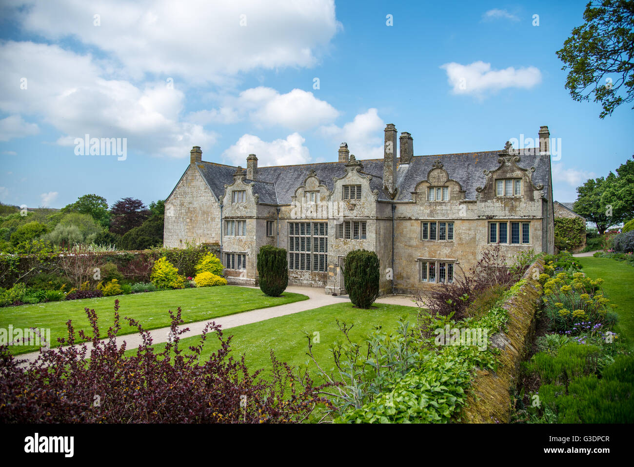 Als Herrenhaus, Kestle Mühle, Newlyn Ost, in der Nähe von Newquay, Cornwall. Ergriffen von der öffentlichen Straße. Stockfoto