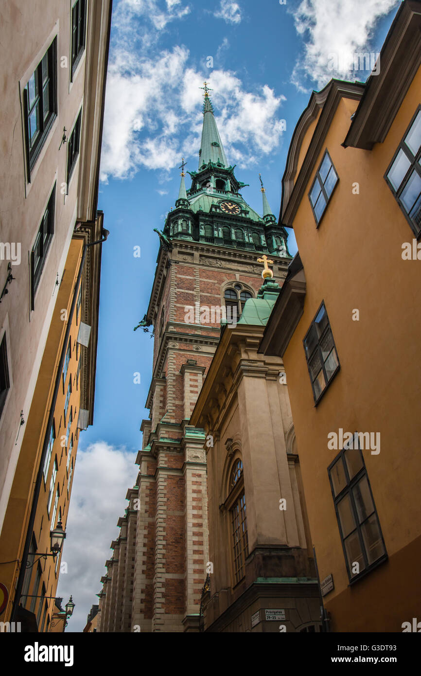 Kirche in Stockholm, Schweden Stockfoto
