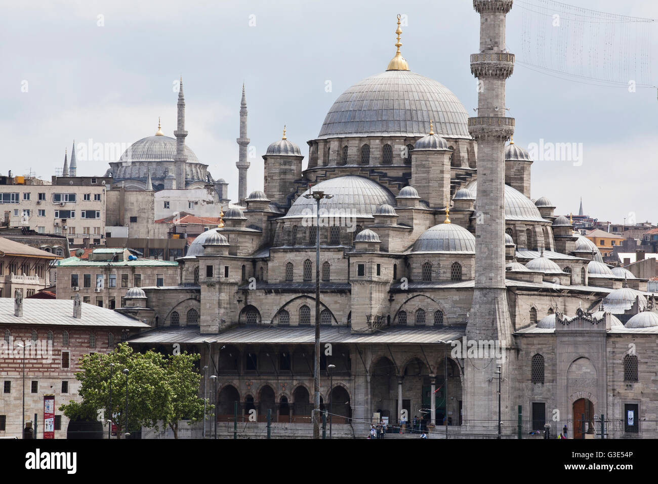Sultanahmet-Moschee in Sultanahmet, der Altstadt; Istanbul, Türkei Stockfoto