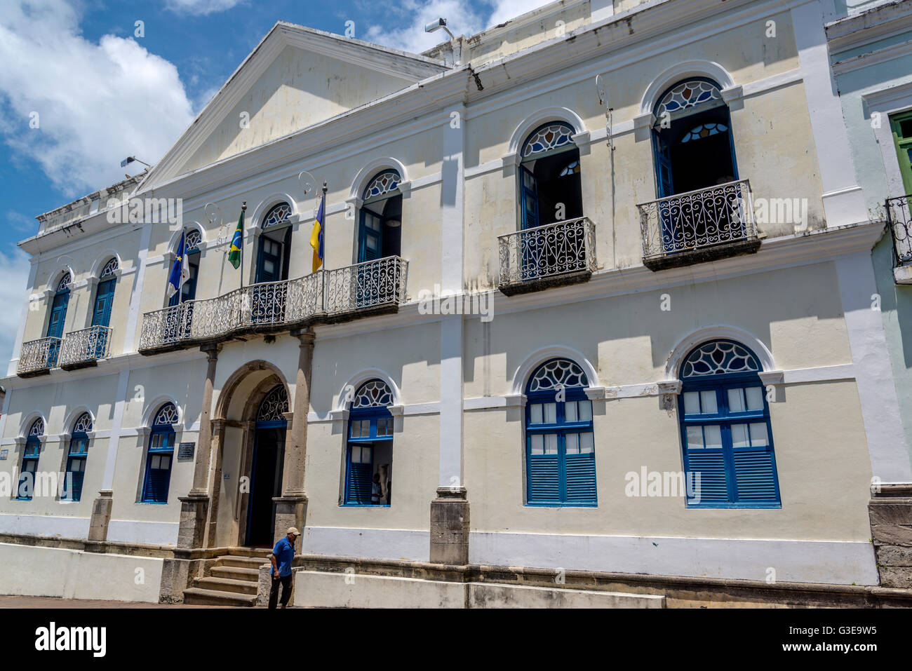 Rathaus, ehemals Palast der Gouverneure, Olinda, Pernambuco, Brasilien Stockfoto