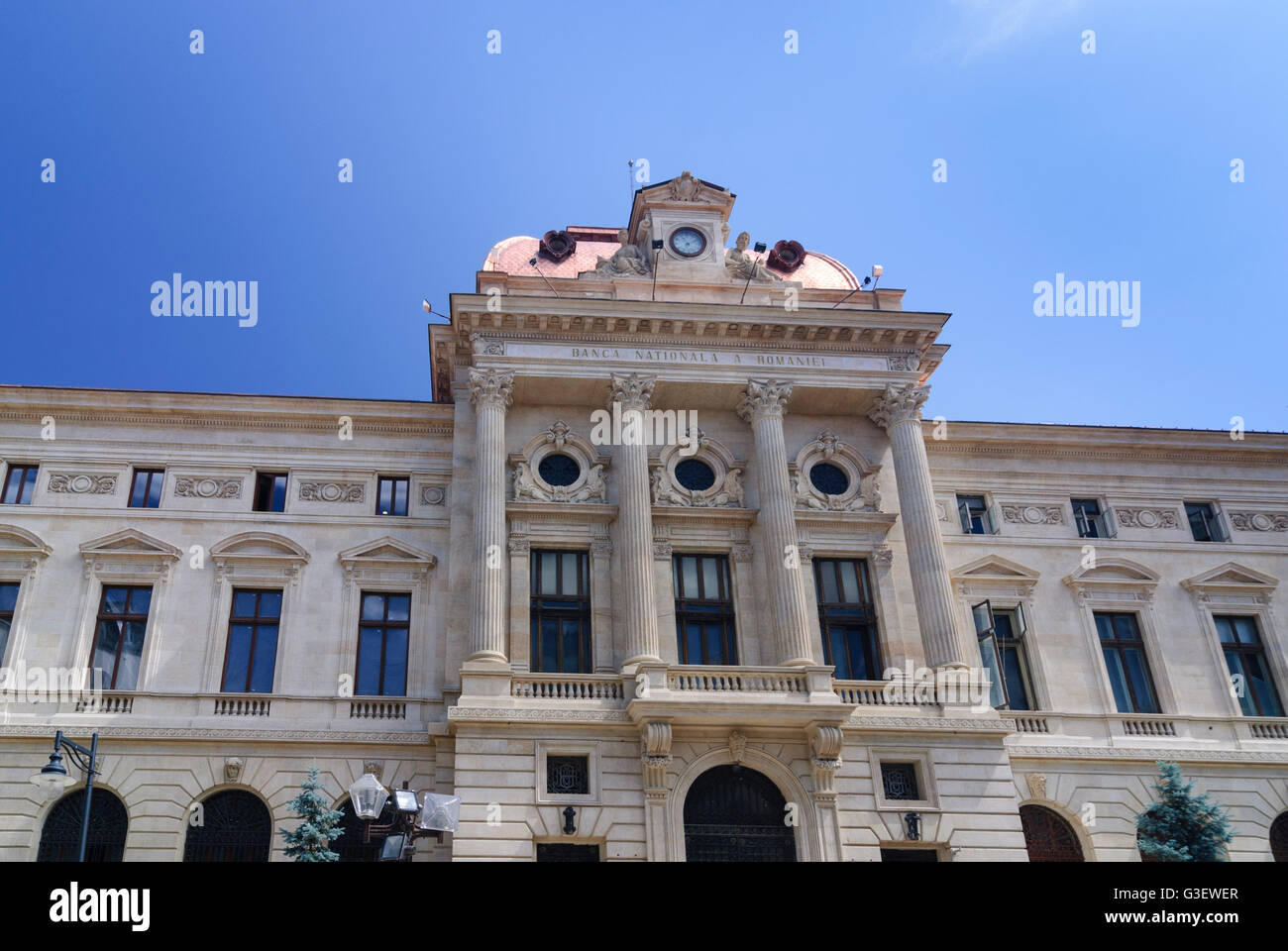 Nationalbank, Rumänien Bukarest Bucuresti Stockfoto
