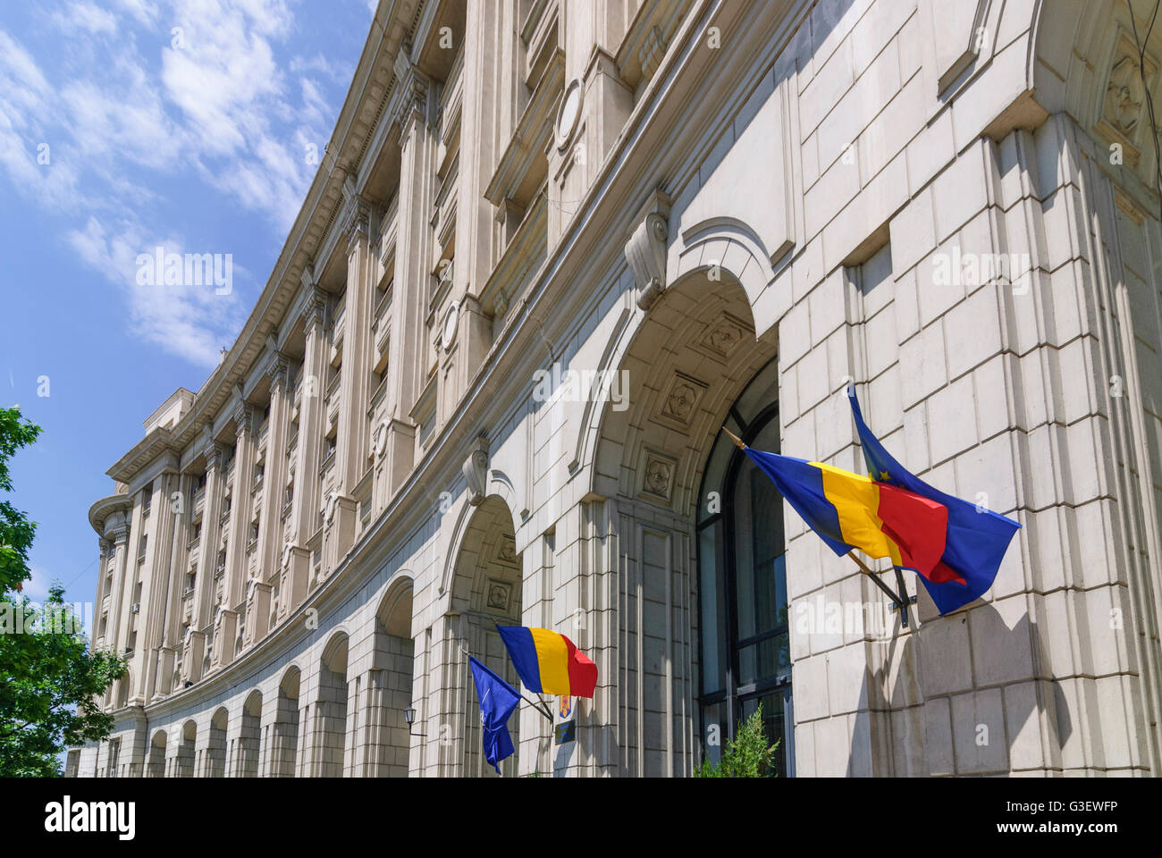 Ministerium für Wirtschaft und Finanzen, Rumänien Bukarest Bukarest Stockfoto