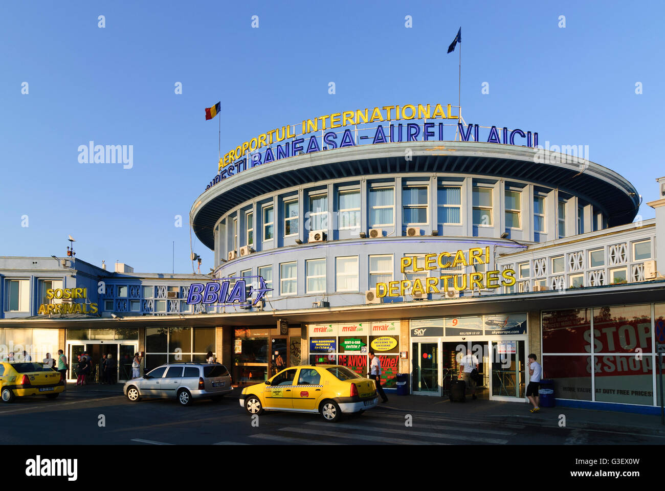 Bucharest Airport Romania Stockfotos & Bucharest Airport Romania Bilder