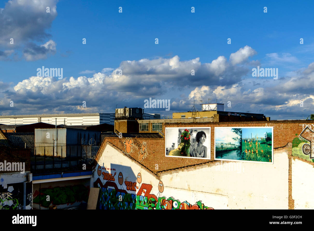 Kulturellen Aktivitäten im London Borough of Hackney, England, UK Stockfoto