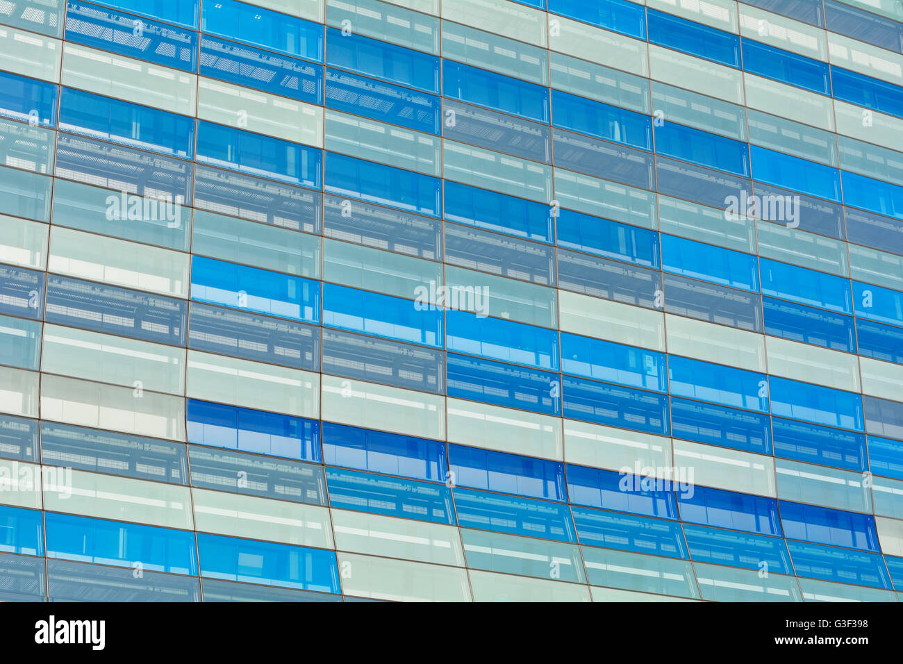 Glas, hohe Hausfassade, Adelaide, South Australia, Australien Stockfoto