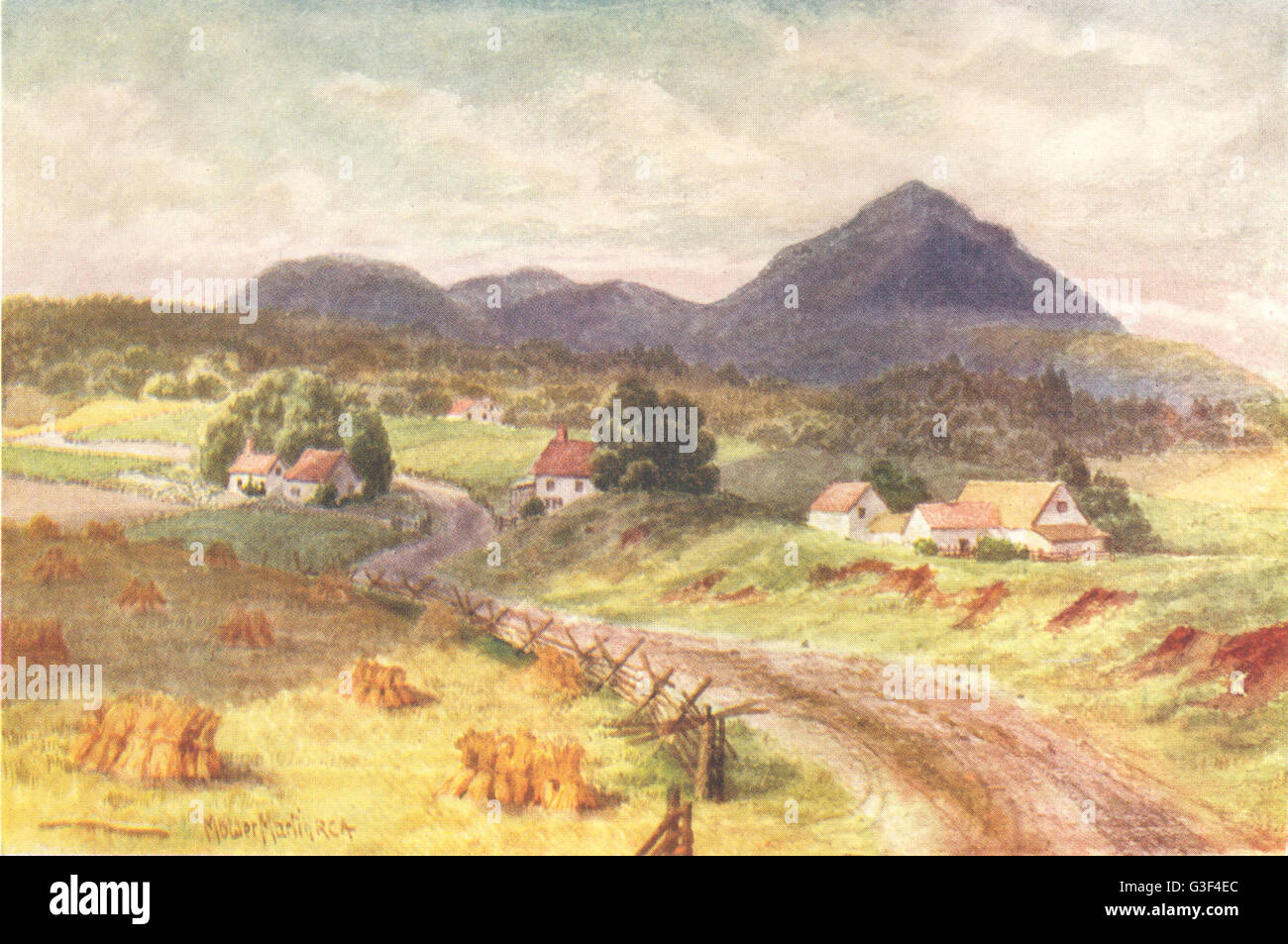 Kanada: Montreal & Upper St Lawrence: Eule Kopf Berg, antiken print 1907 Stockfoto