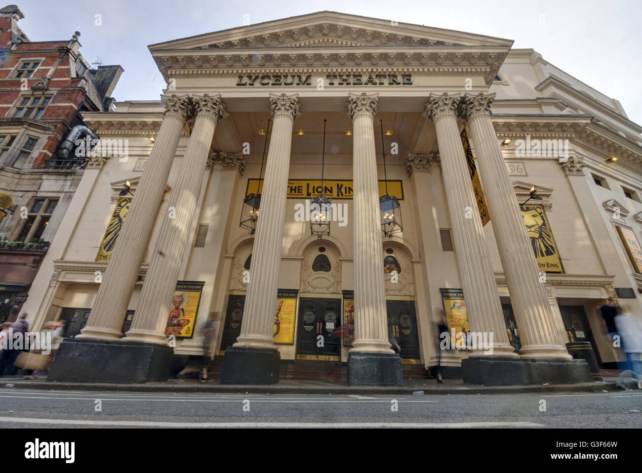 Lyceum Theatre in London. Stockfoto