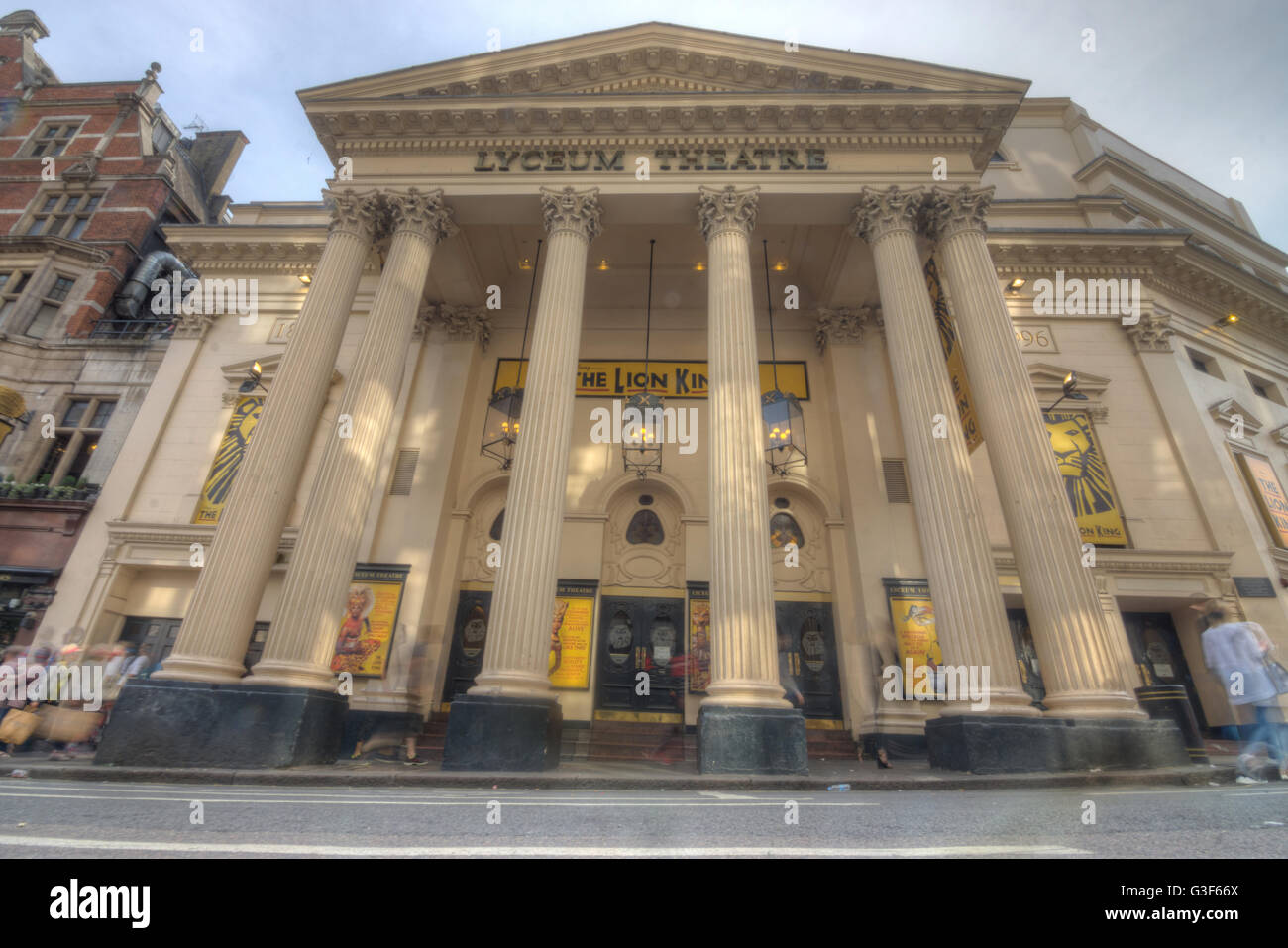 Lyceum Theatre in London. Stockfoto