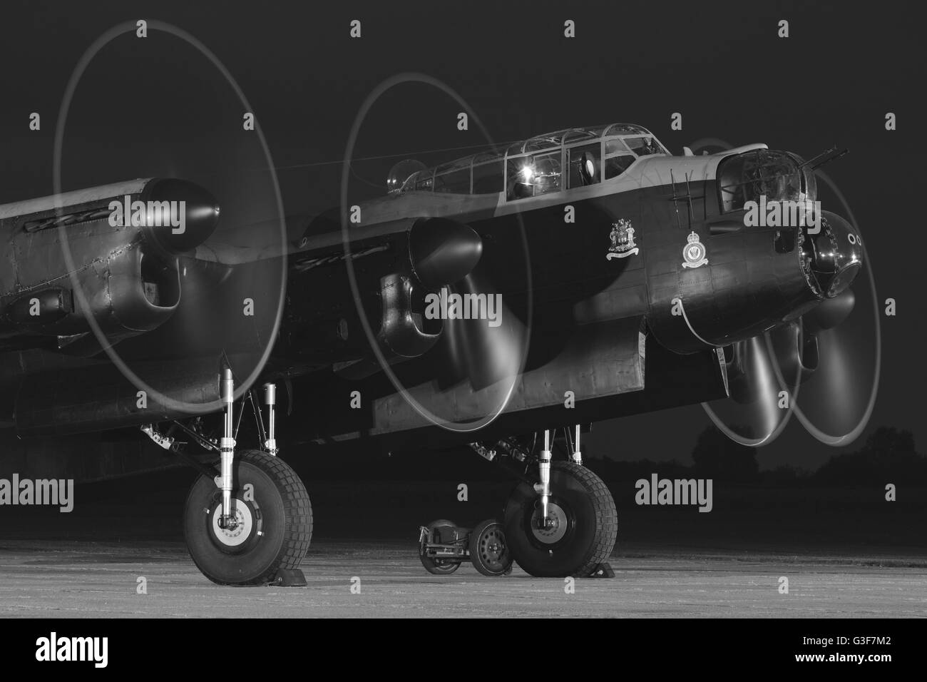 Avro Lancaster NX611, Just Jane East Kirkby, Lincolnshire, England, Stockfoto
