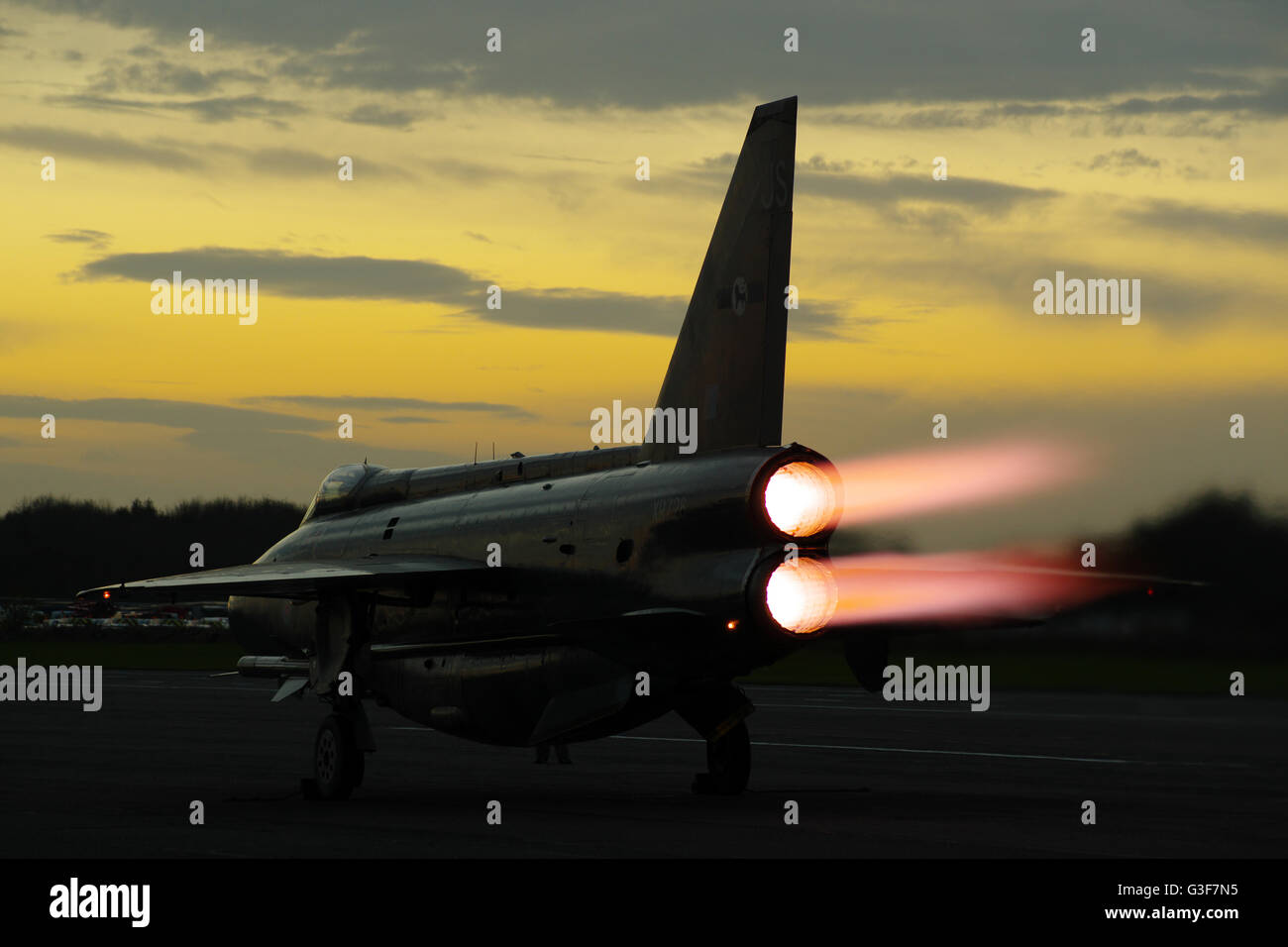 Lightning F6 XR728, in Bruntingthorpe Stockfoto