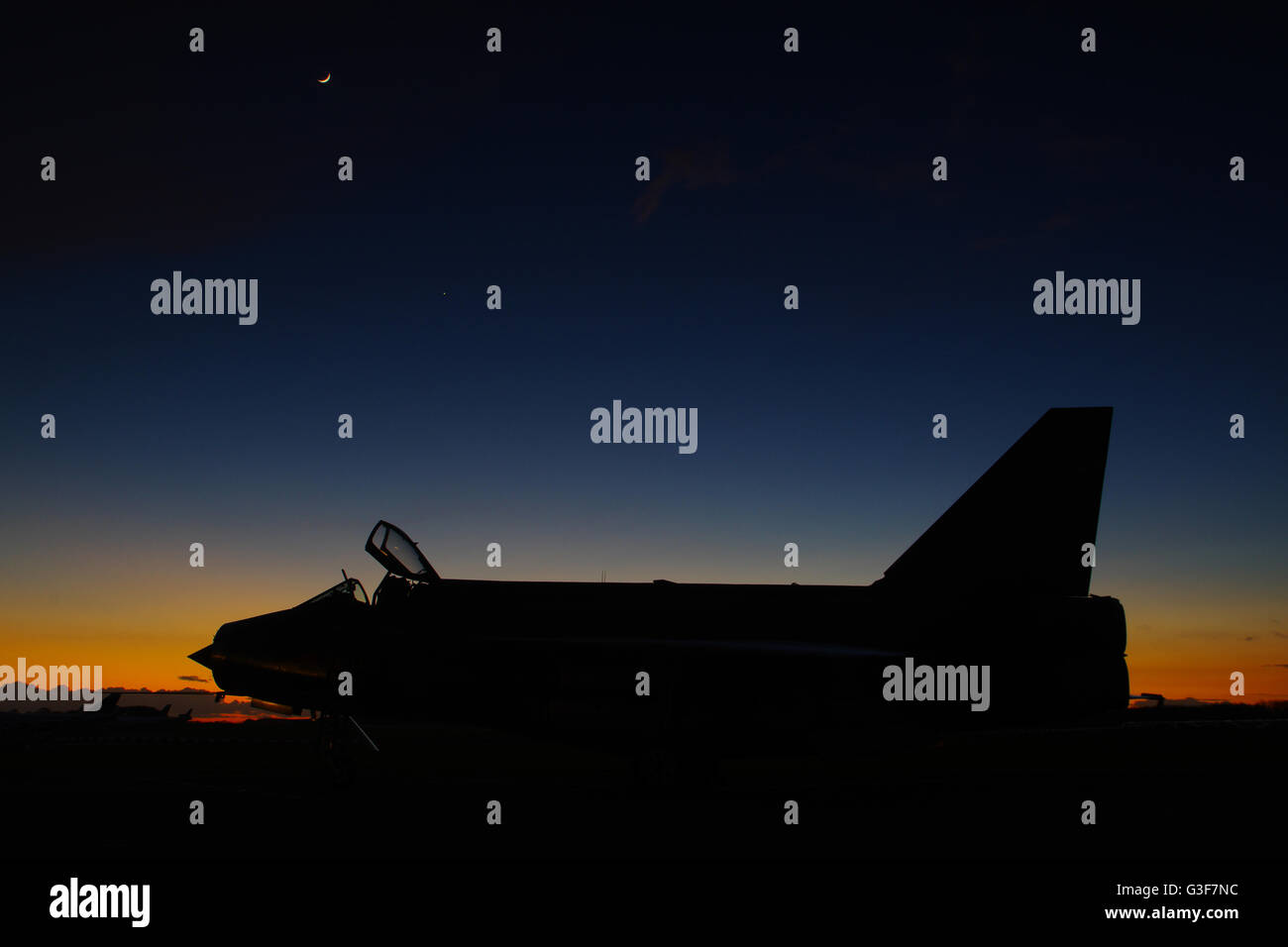 Lightning F6 XR728, in Bruntingthorpe Stockfoto