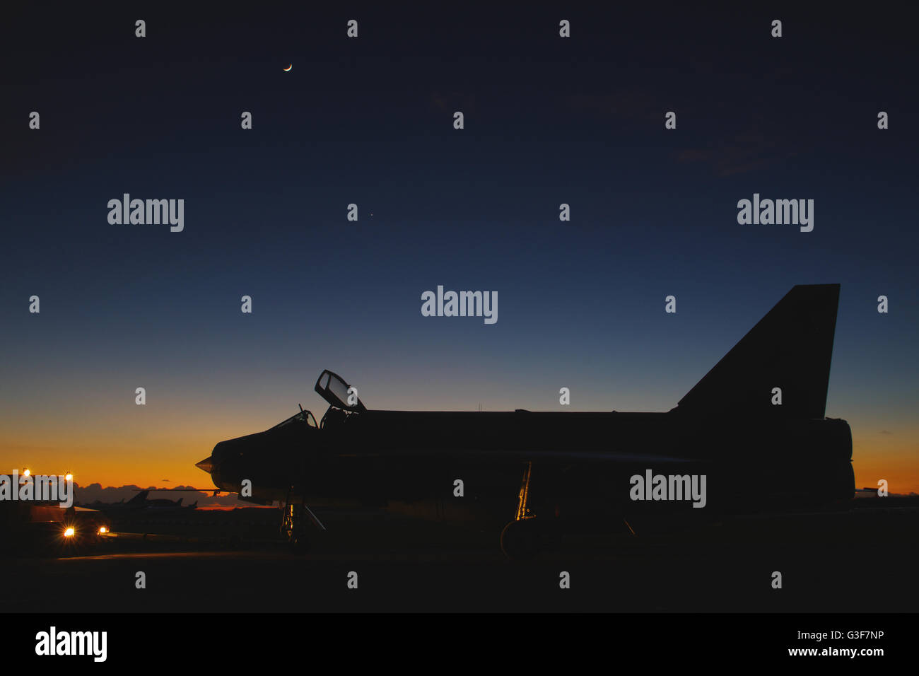 Lightning F6 XR728, in Bruntingthorpe Stockfoto