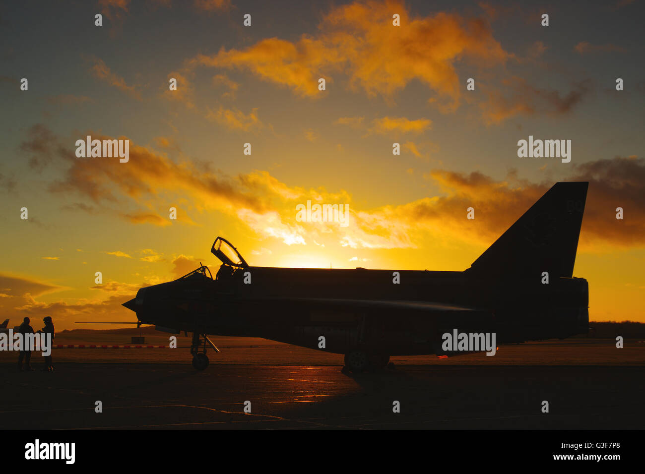 Lightning F6 XR728, in Bruntingthorpe Stockfoto