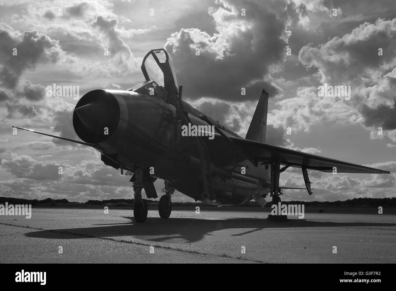 Lightning F6 XR728, in Bruntingthorpe Stockfoto