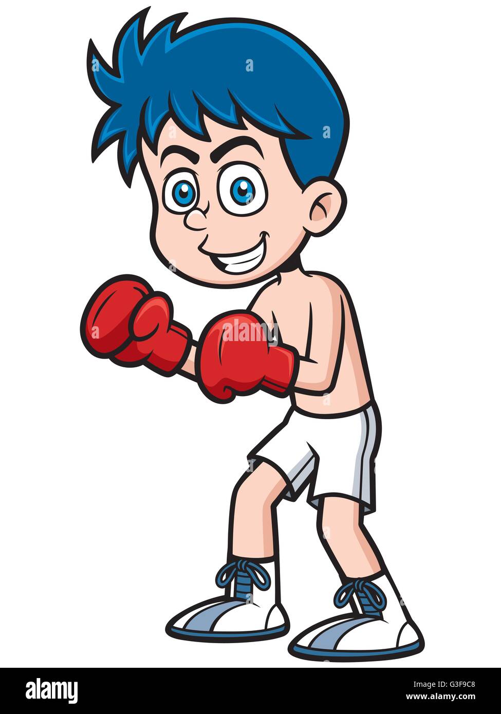 Boxing Cartoon Stockfotos und -bilder Kaufen - Alamy