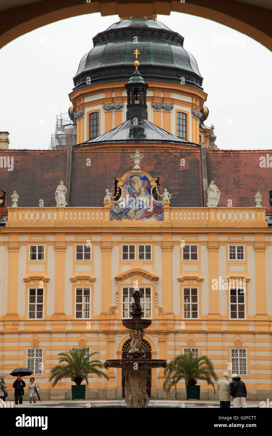 Österreich, Niederösterreich, Melk, Abtei, Prälaten Hof, Stockfoto