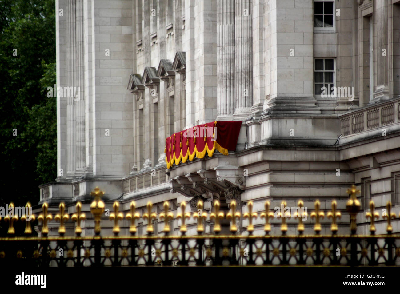 London, UK. 11. Juni 2016. Buckingham Palace-Credit: Chris Carnell/Alamy Live-Nachrichten Stockfoto