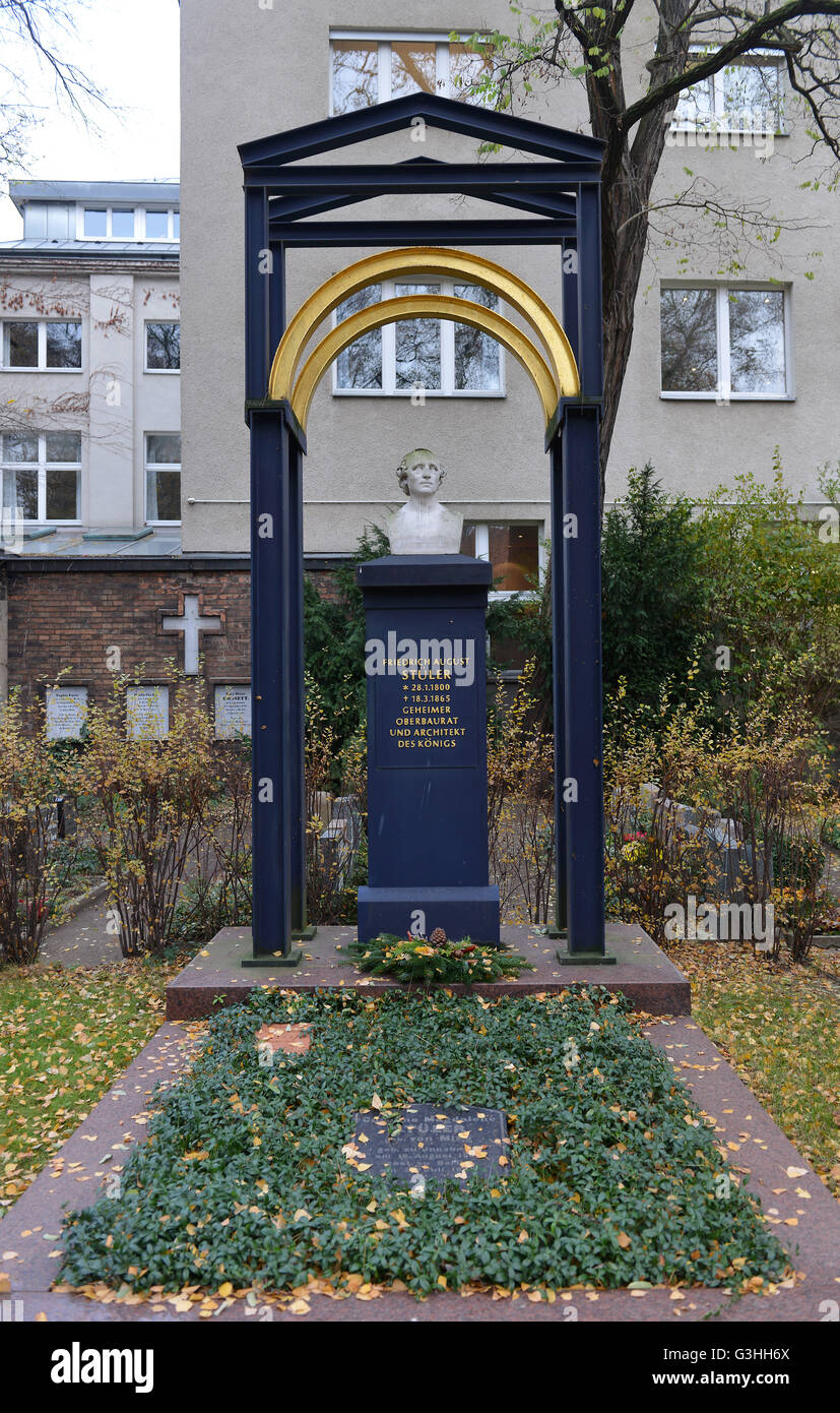 Greifen, Friedrich August Stueler, Dorotheenstaedtischer Friedhof, Chausseestraße, Mitte, Berlin, Deutschland / Dorotheenstädtischen Friedhof, Friedrich August Stüler Stockfoto