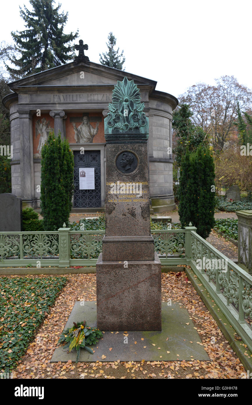 Greifen, Carl Friedrich Schinkel, Dorotheenstaedtischer Friedhof, Chausseestraße, Mitte, Berlin, Deutschland / Dorotheenstädtischen Friedhof Stockfoto