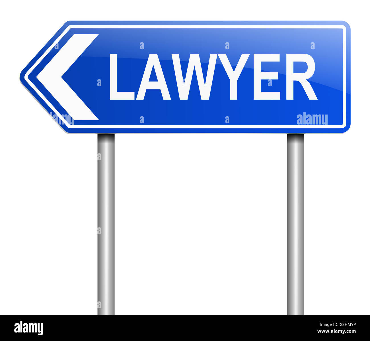 Rechtsanwalt-Konzept. Stockfoto