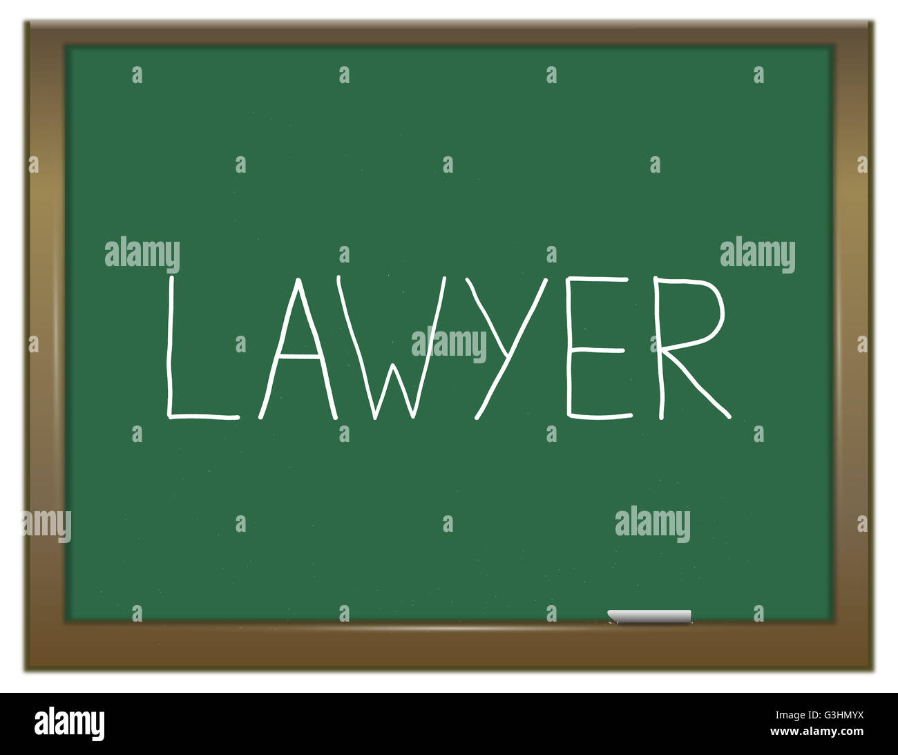 Rechtsanwalt-Konzept. Stockfoto