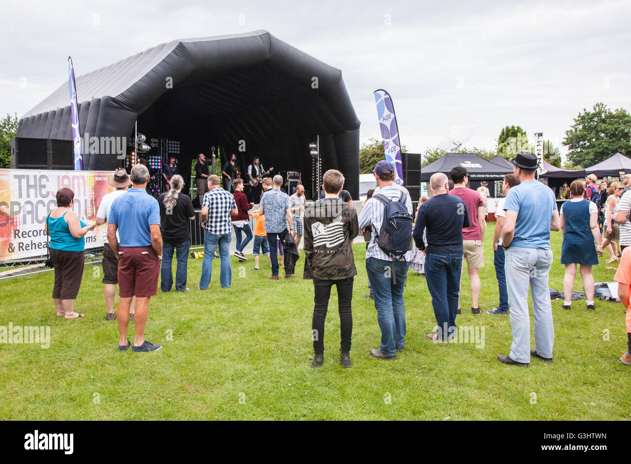 Alresford Musik Festival 2016, Alresford, Hampshire, England, Vereinigtes Königreich. Stockfoto