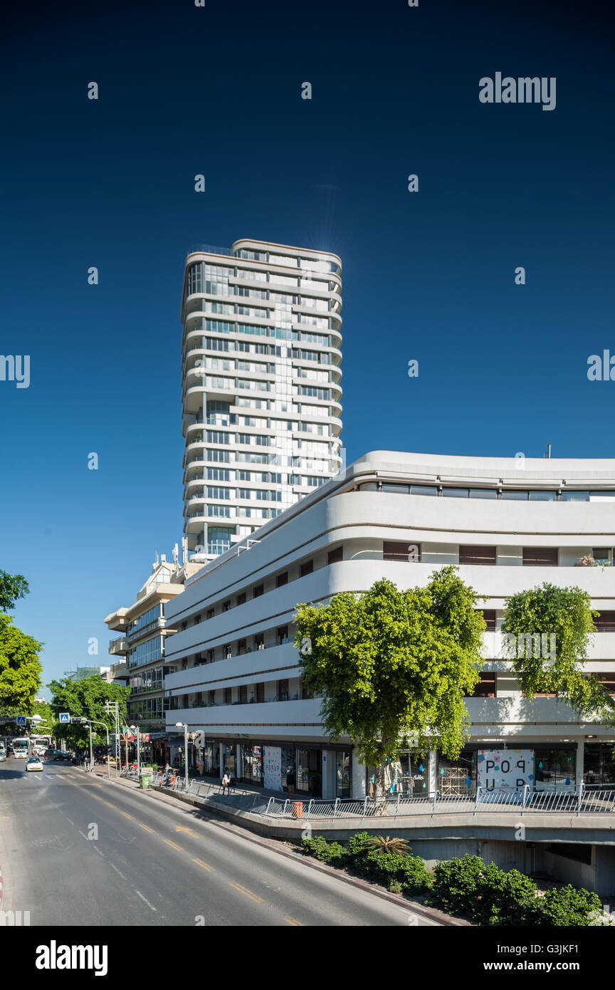 Israel, Tel Aviv - Dizengoff-platz Stockfoto