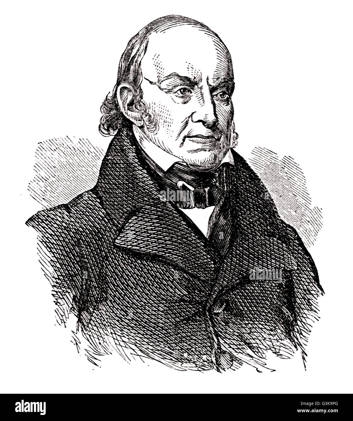 John Quincy Adams, 1767-1848 Stockfoto