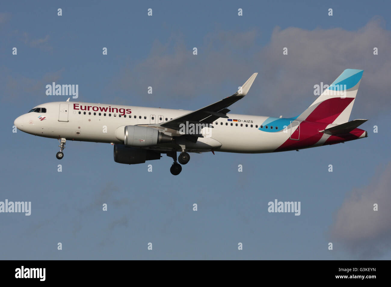 EUROWINGS A320 Stockfoto