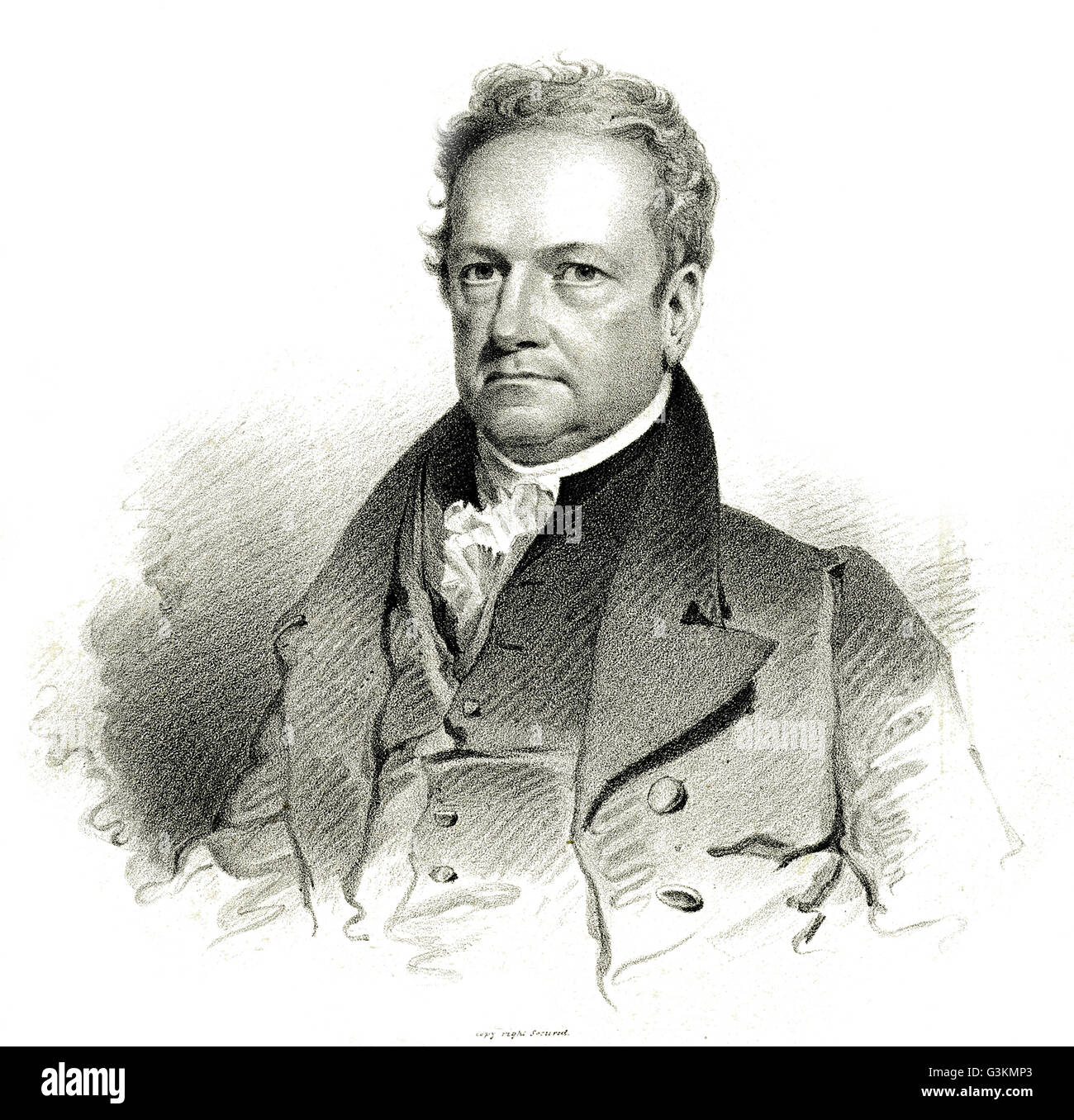 DeWitt Clinton, 1769-1828 Stockfoto