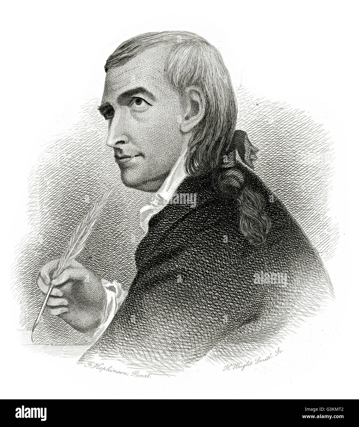 Francis Hopkinson, 1737-1791 Stockfoto