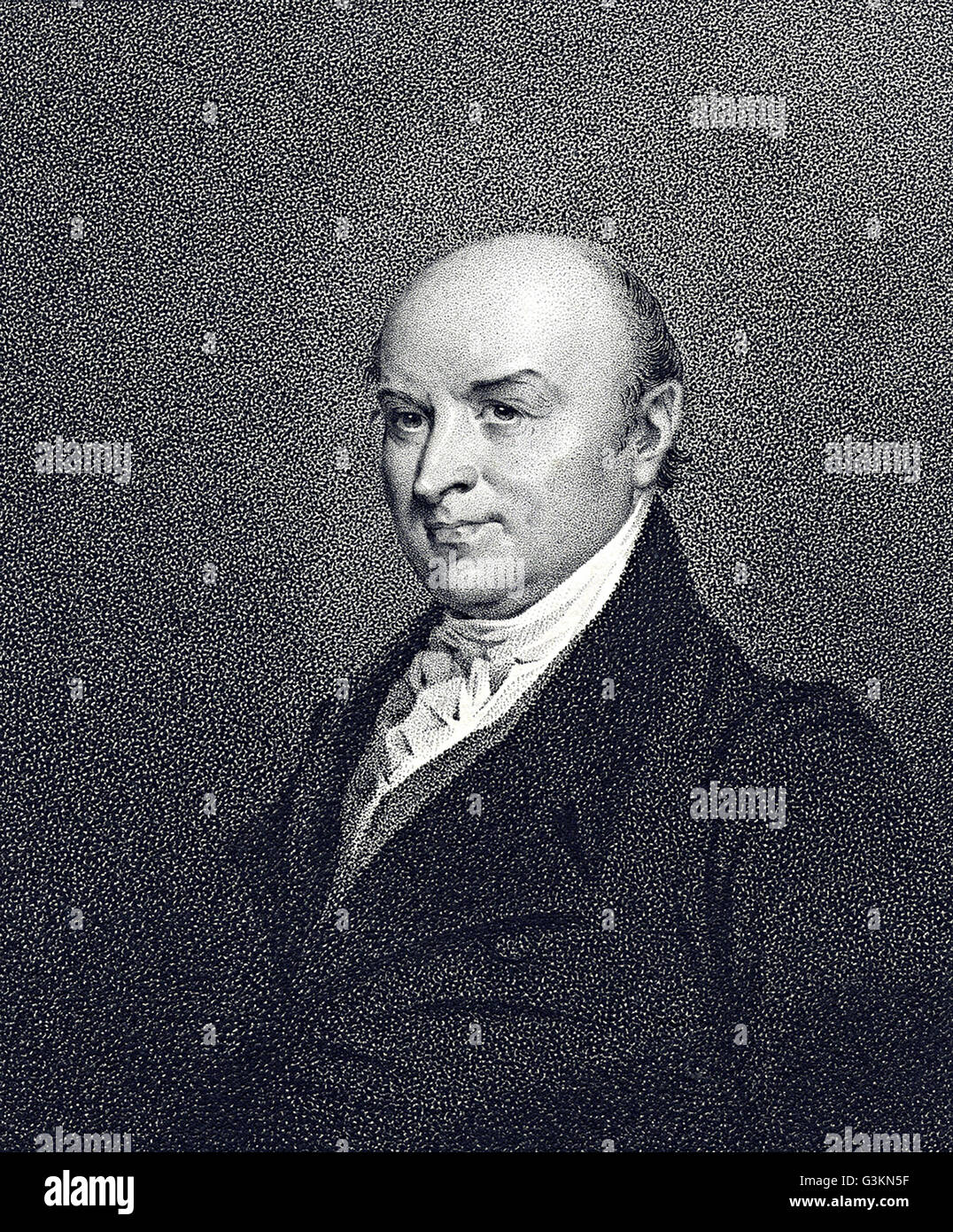 John Quincy Adams, 1767-1848 Stockfoto