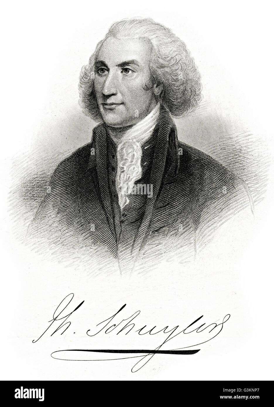 Philip Schuyler, 1733-1804 Stockfoto