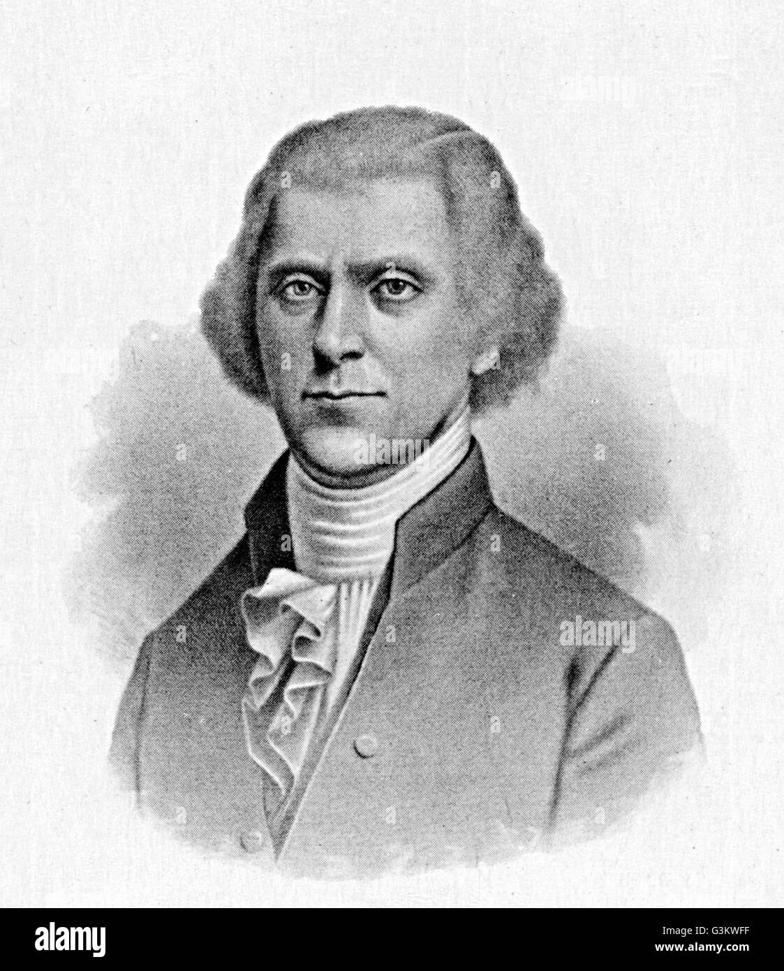 Thomas Jefferson, 1743-1826 Stockfoto