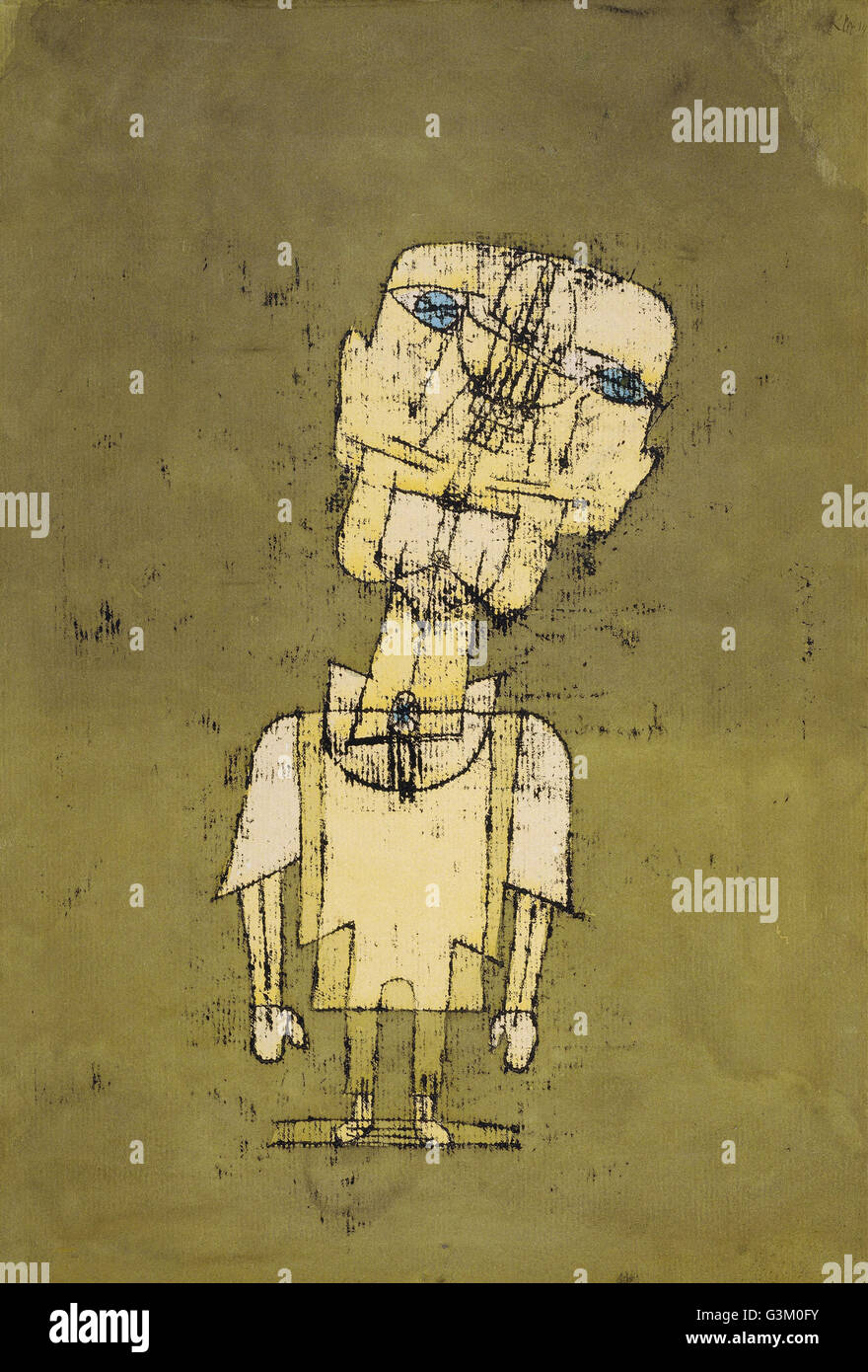 Paul Klee - Gespenst Eines Genies (Ghost eines Genies) Stockfoto