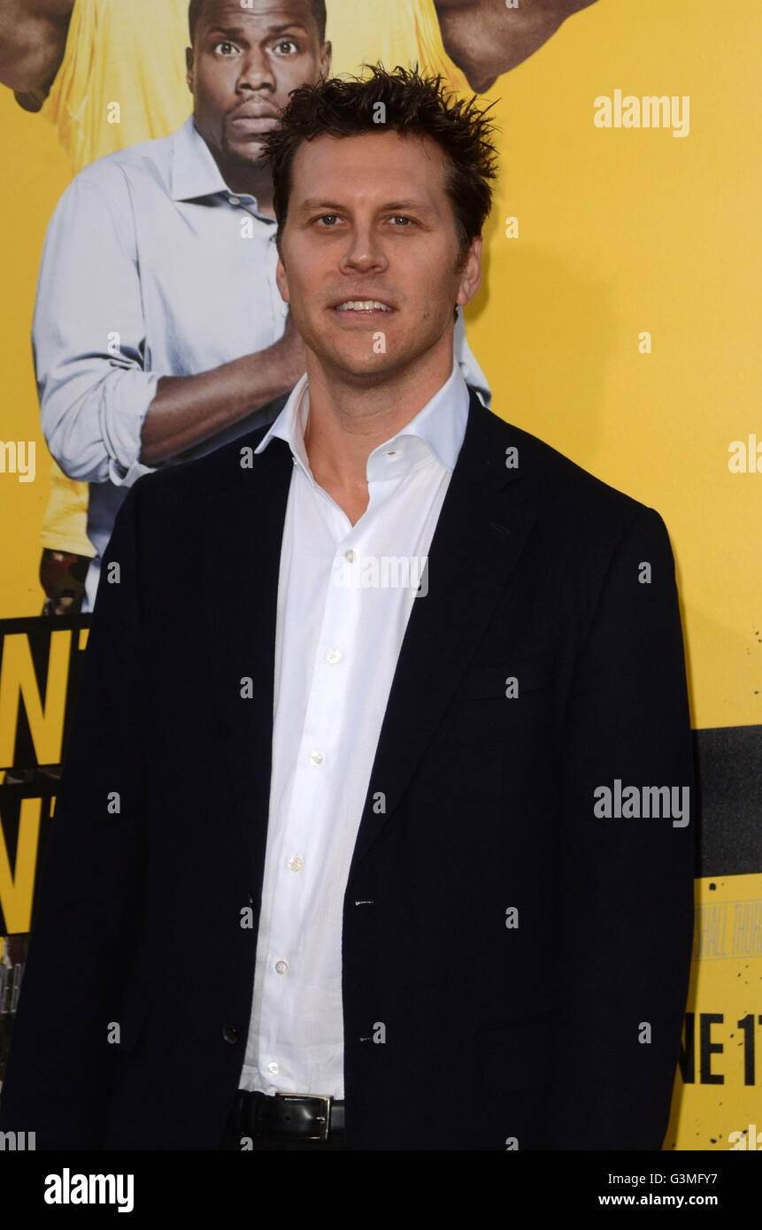 Hayes MacArthur im Ankunftsbereich für CENTRAL INTELLIGENCE Premiere, Regency Westwood Village Theatre, Los Angeles, CA 10. Juni 2016. Foto von: Priscilla Grant/Everett Collection Stockfoto