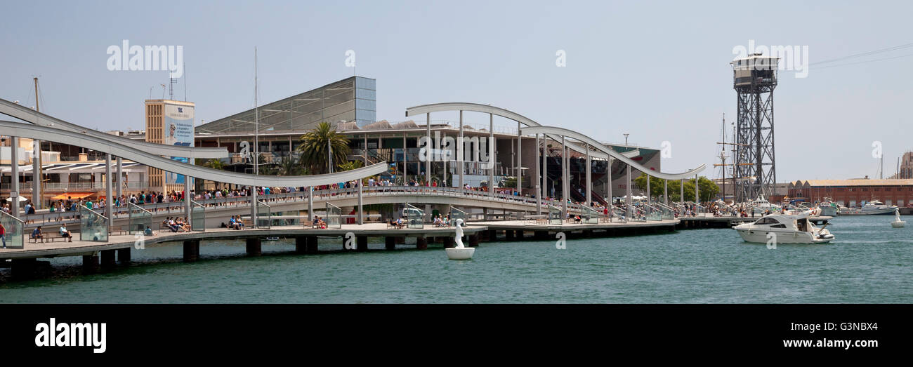 Port Vell, Barcelona, Katalonien, Spanien, Europa, PublicGround Stockfoto