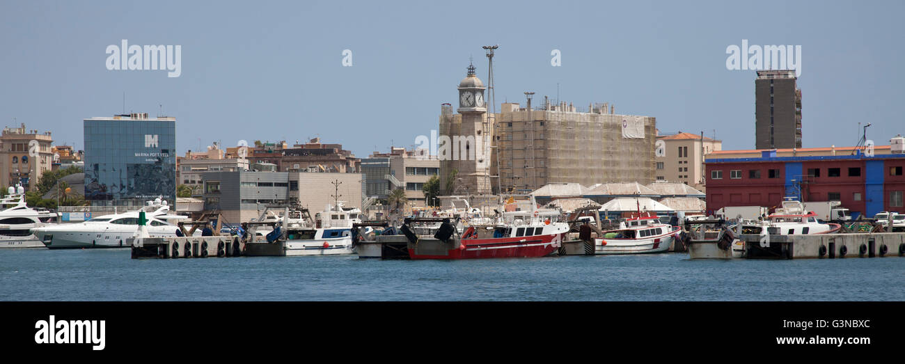 Port Vell, Barcelona, Katalonien, Spanien, Europa Stockfoto