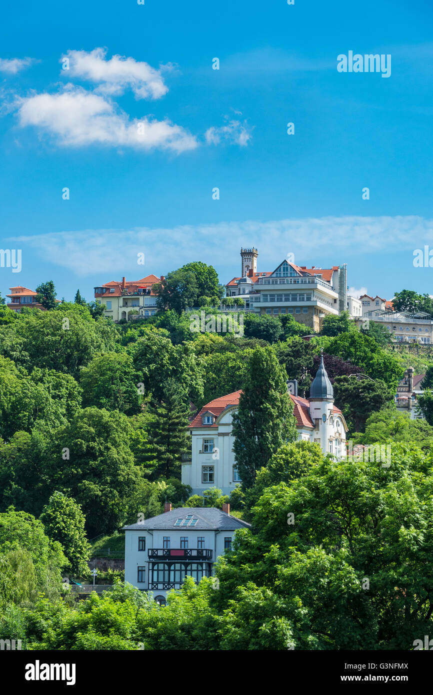 Blick auf Dresden (Deutschland) Stockfoto