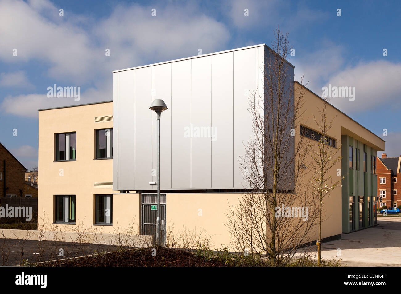 Abingdon & Witney College außen, Witney, Oxfordshire, England, Vereinigtes Königreich, Europa Stockfoto
