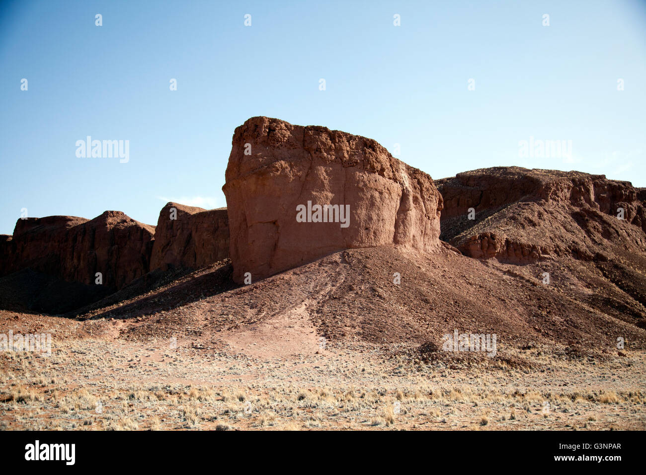 Namibwüste Gelände in der Namib Desert Lodge in namibia Stockfoto