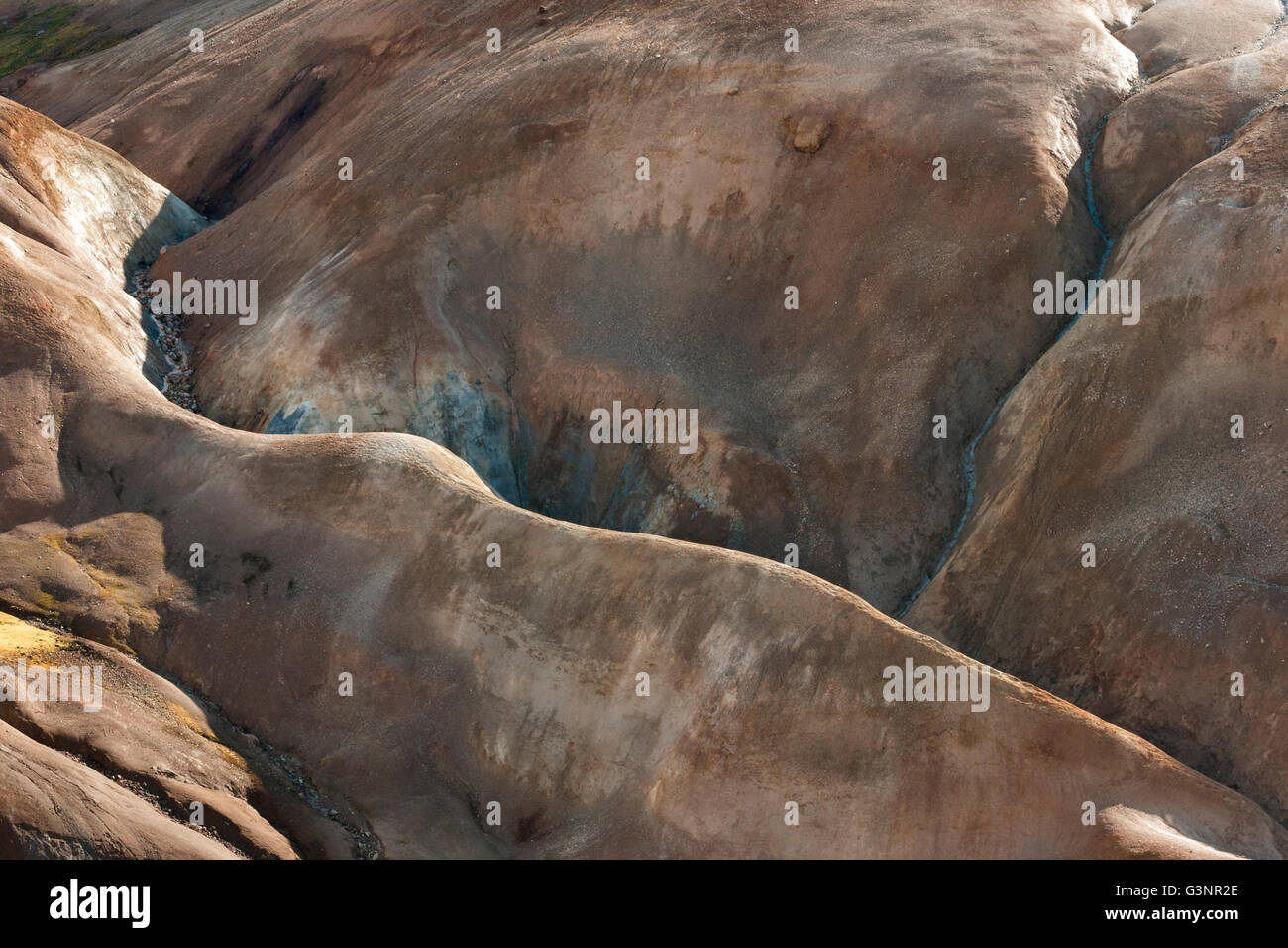 Kerlingarfjoll Berg in Kjolur Route, Interieur, Island, Europa Stockfoto