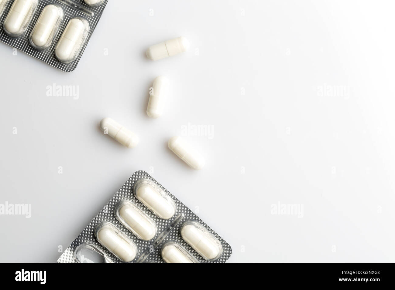 Meldonium doping für Sportler. Missbrauch von anabolen Flecken Steroiden Stockfoto