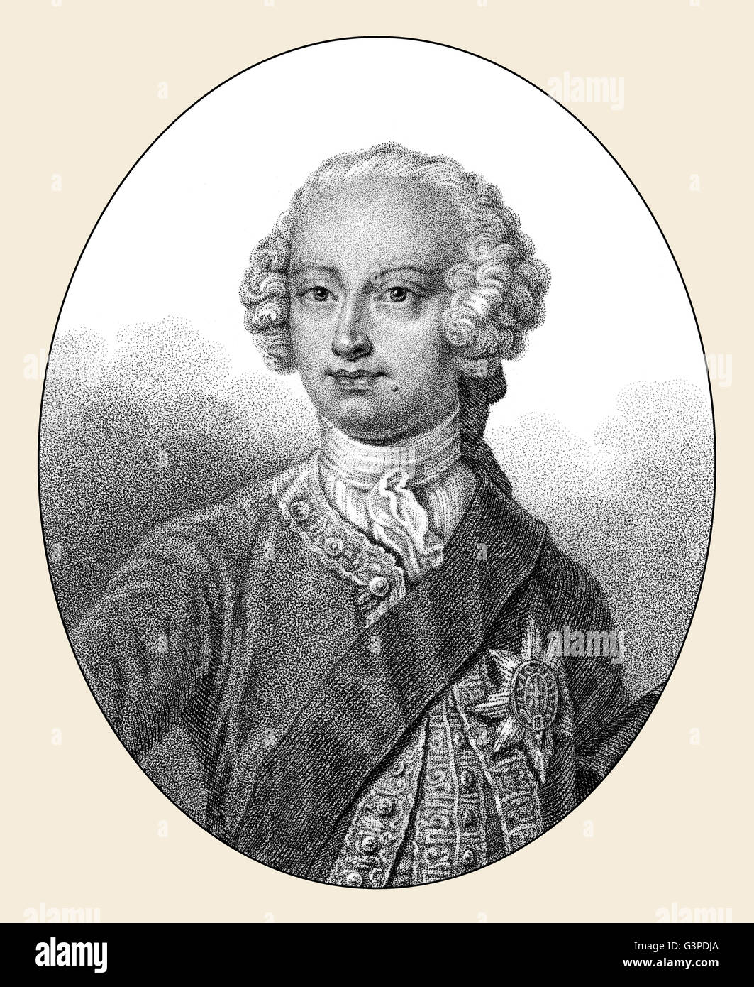 Frederick Louis, Prinz von Wales, 1707-1751 Stockfoto