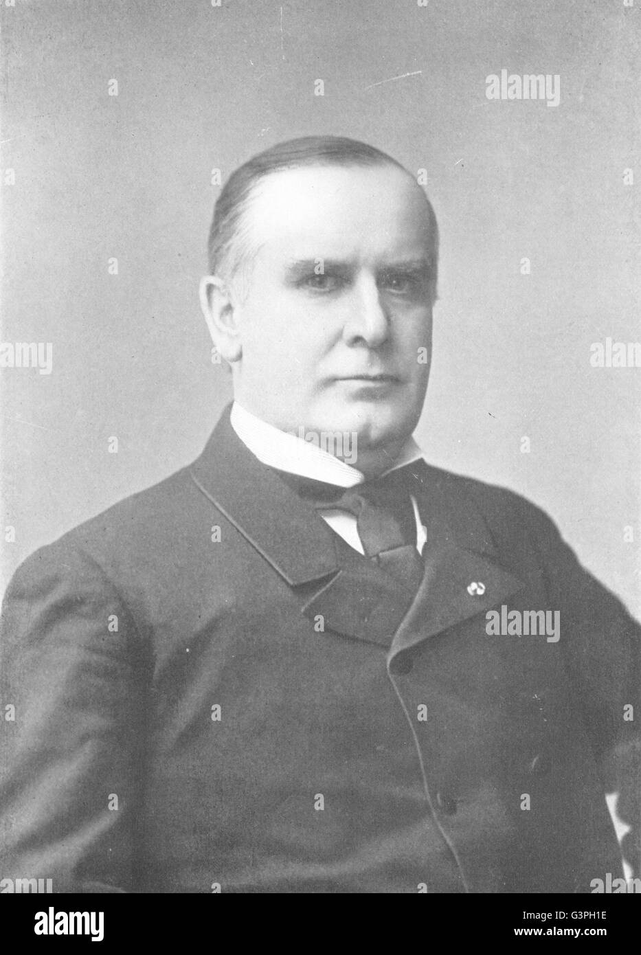 USA: William McKinley, Twenth-5. Präsident der USA, antique print 1907 Stockfoto