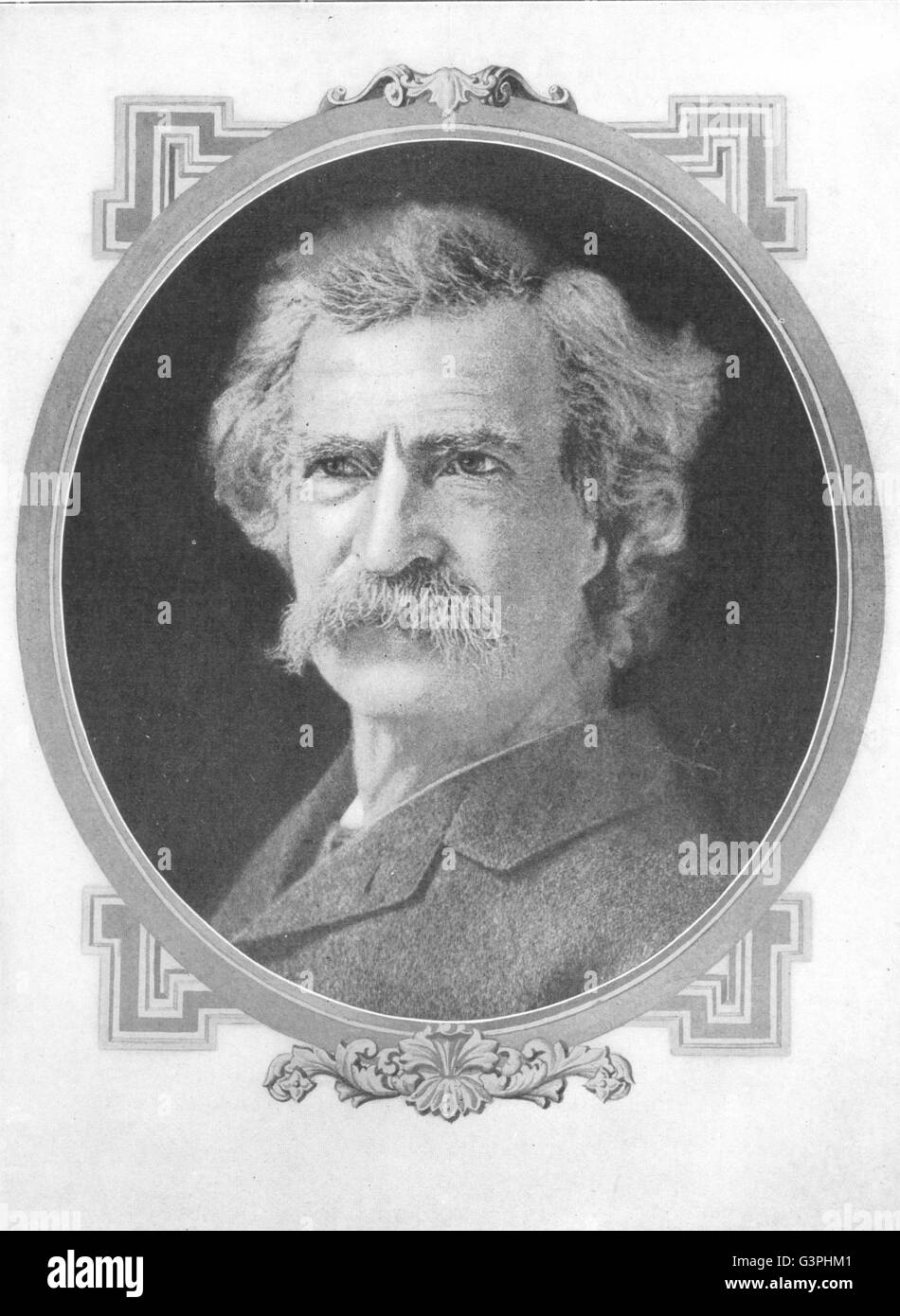 Autoren: Samuel Langhorne Clements(Mark Twain), antike print 1907 Stockfoto