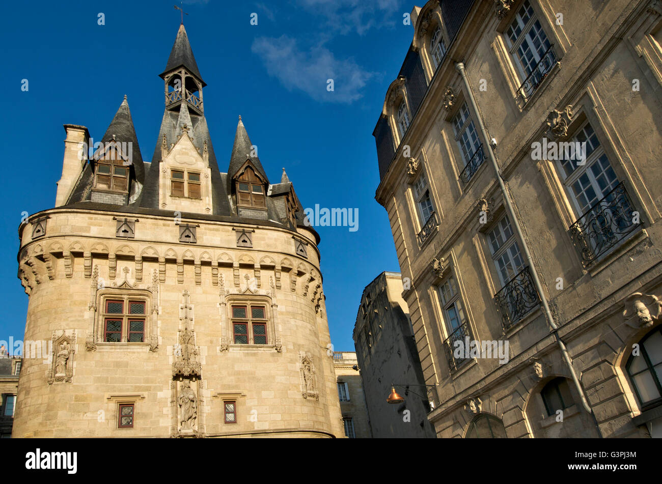 Porte Cailhau, Stadt Bordeaux, Aquitanien, Gironde, Frankreich Stockfoto